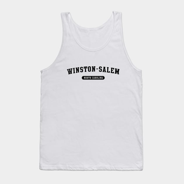 Winston-Salem, NC Tank Top by Novel_Designs